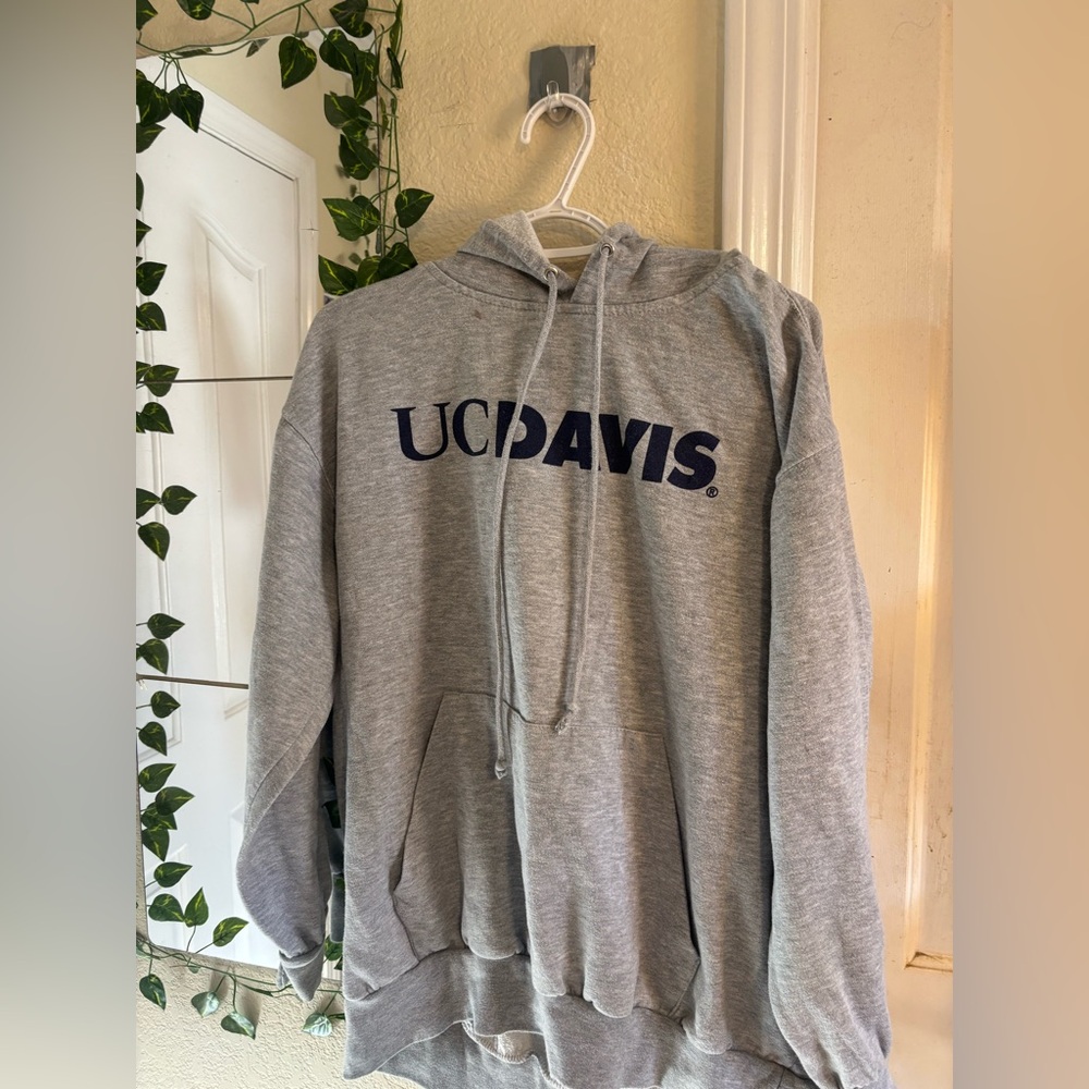 MV Sport Gray UC Davis Hoodie